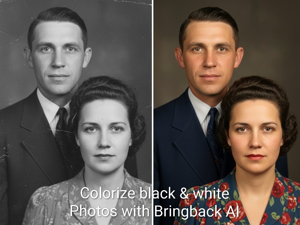 From Black & White to  natural Color photo: The Ultimate Guide to AI Photo Colorization