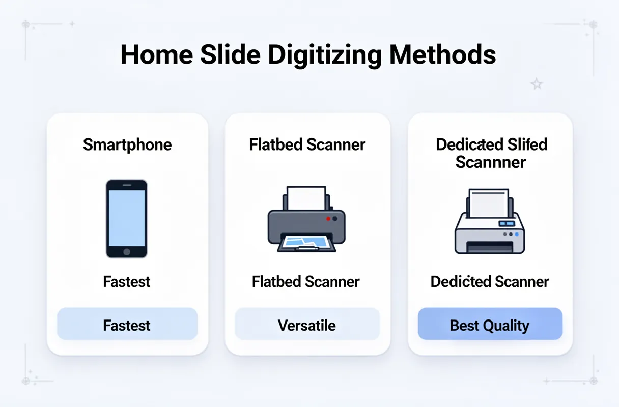 Comparison of Home Scanning Methods