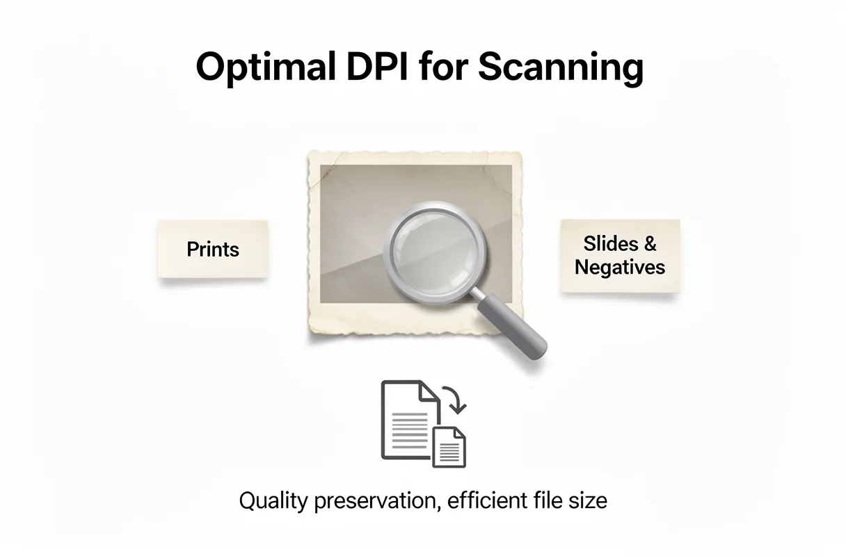 Optimal DPI for Scanning Old Photos: A Resolution Guide