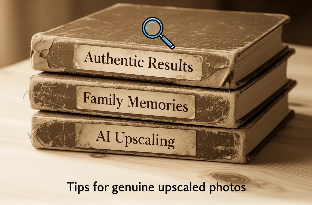 Achieving Authentic Upscaling Results for Your Family Photos