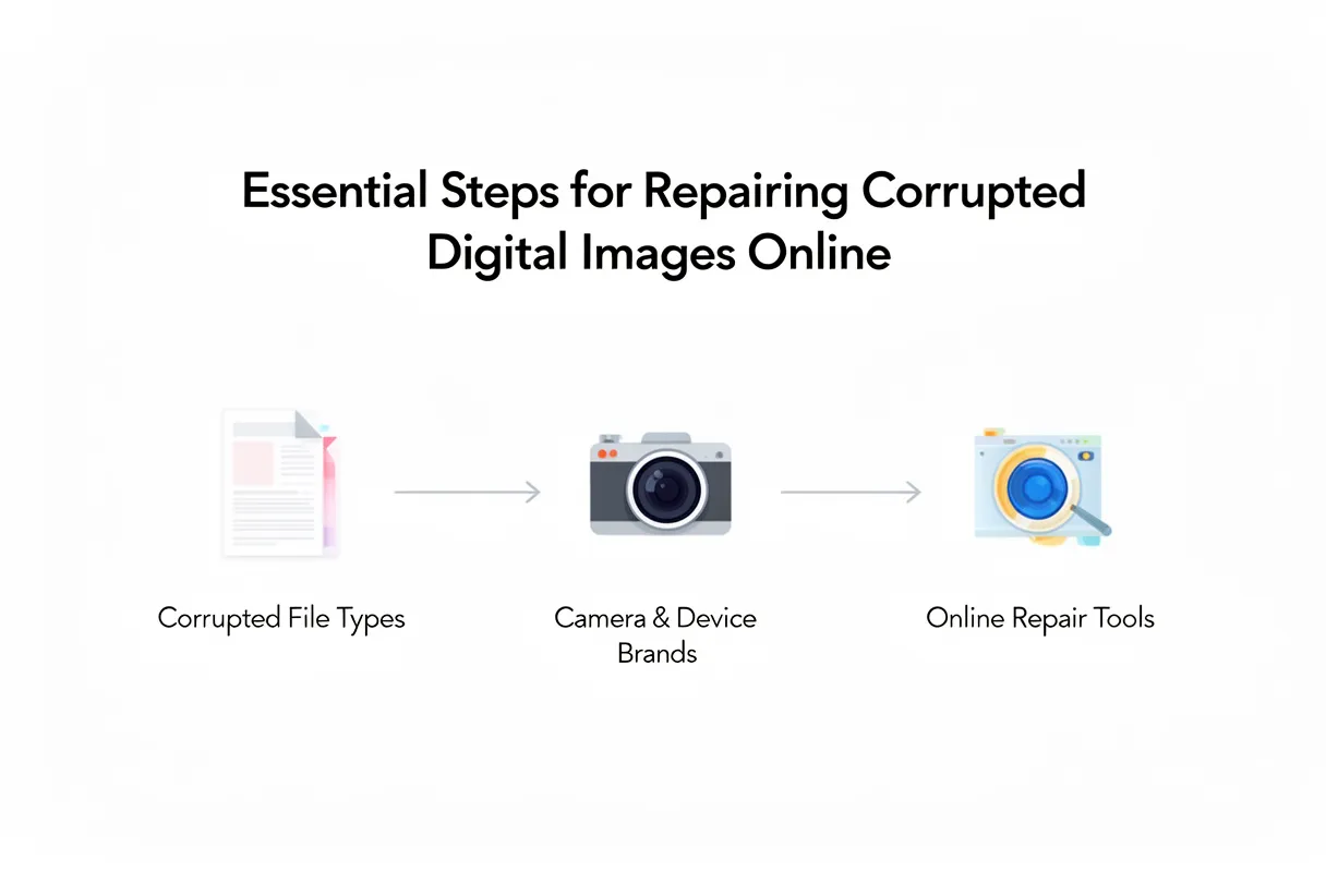 Essential Steps for Repairing Corrupted Digital Images Online