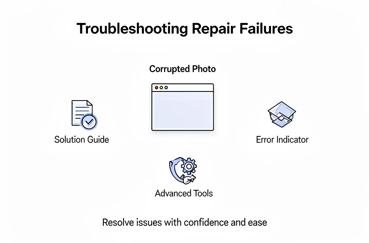 Troubleshooting Online Repair Failures and Advanced Solutions