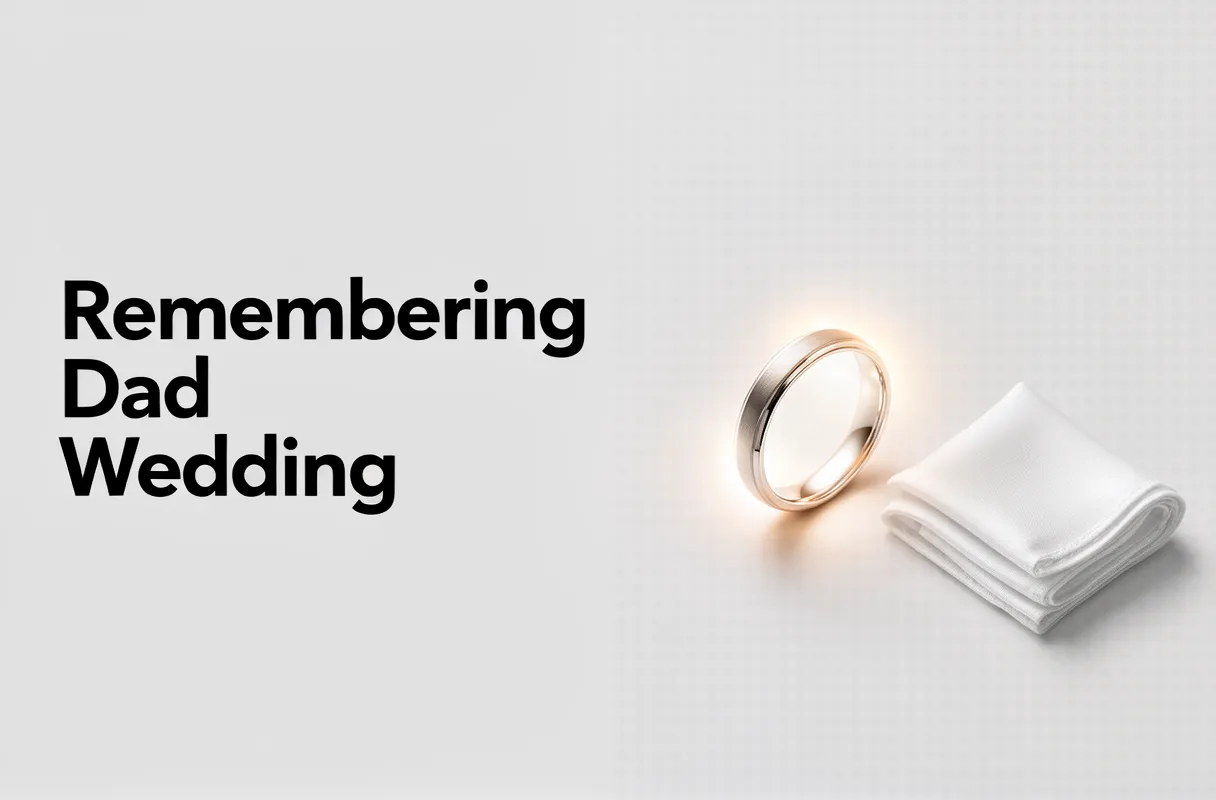 How to Add a Deceased Father to a Wedding Photo Online