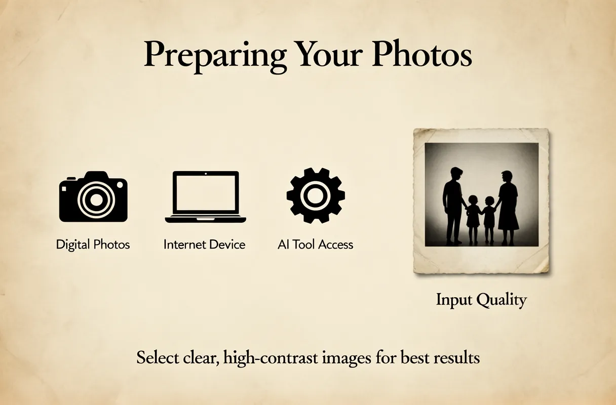 Preparing Your Photos for a Vintage Composite