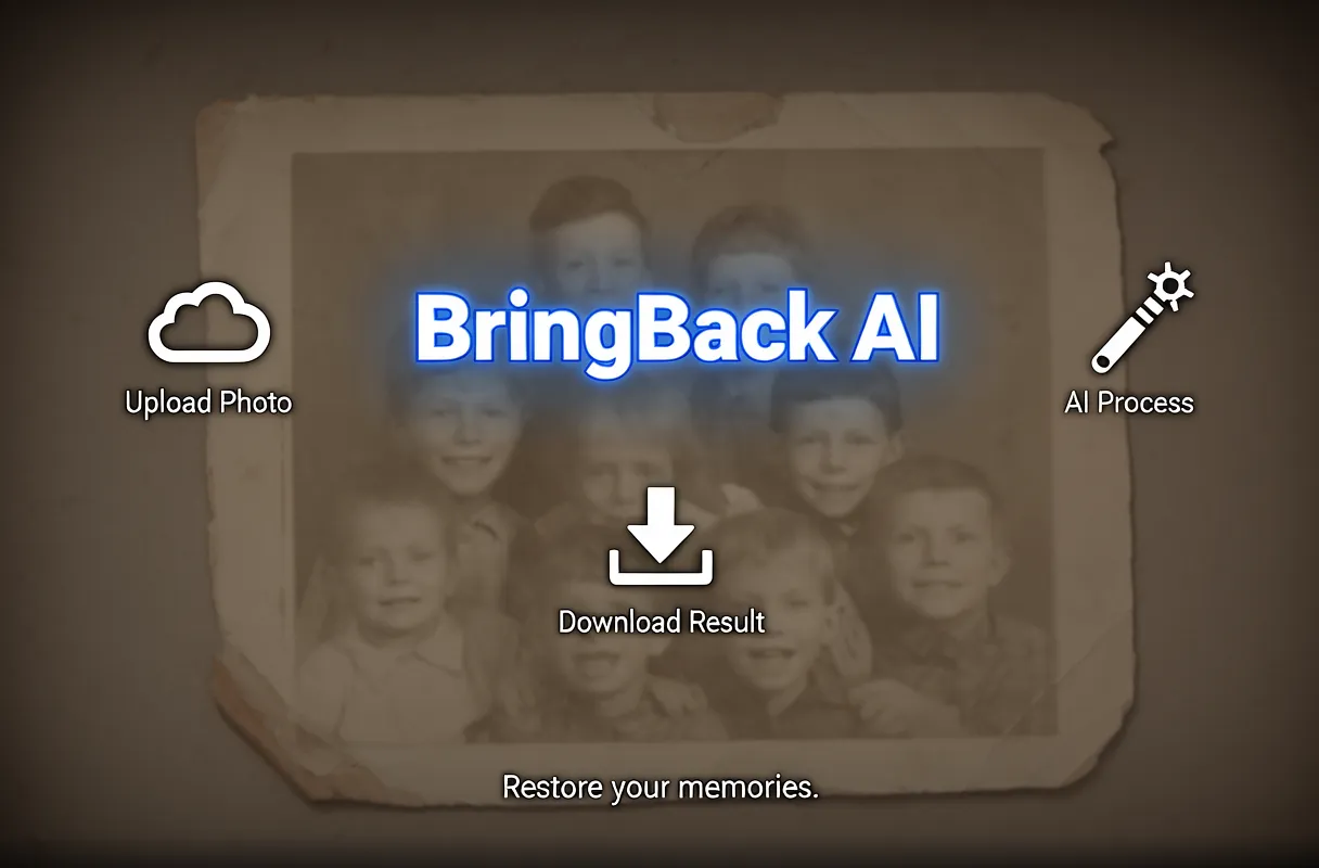 How to Restore Your Ripped Family Portrait with BringBack AI
